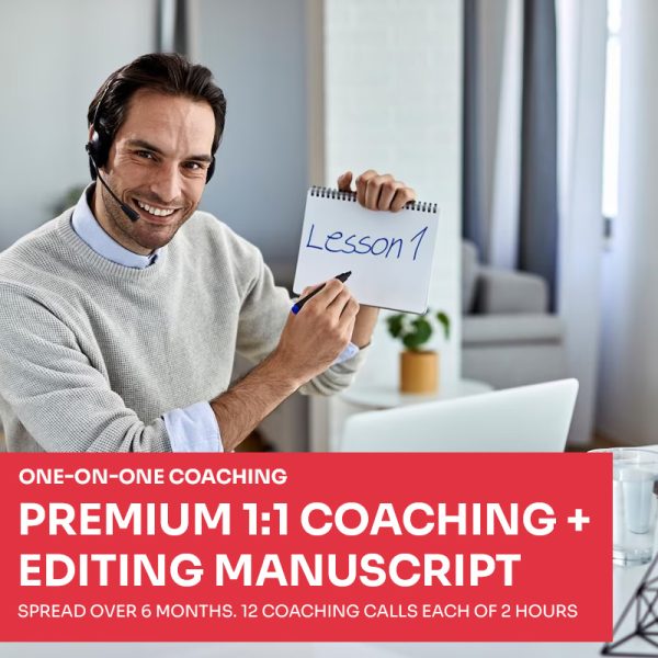 Premium 1:1 Coaching + Editing manuscript